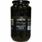 LORETO szeletelt fekete olivabogyó 430 g - menteskereso