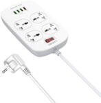 LDNIO 4 Plug + 4 USB 2 m Switch (SC4407)