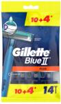 Gillette BlueII Plus Eldobható Férfi Borotva, 14 db - emag