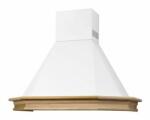 Pyramis Hota decorativa Pyramis Rustic Chimney CHR117N 90cm Alb 229I0000 (229I0000) Hota