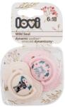 LOVI Wild Soul Dynamic Soother Girl 6-18m suzete 2 buc pentru copii