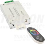 Tracon LED RGB vezérlő; rádiófrekvenciás (LED-RFRGB-144W)