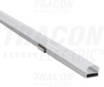 Tracon Alumínium profil LED szalagokhoz, külső rögzítéses W=10mm, H=2m (LEDSZK2)