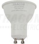 TRACON Műanyag házas SMD LED spot fényforrás SAMSUNG chippel 230V, 50Hz, GU10, 5W, 450lm, 4000K, 120°, SAMSUNG chip, EEI=F (SMDSGU105NW)
