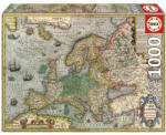 Educa 1000 db-os puzzle - Európa térkép (19624) (19624)