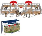 Magic Toys Horse Ranch prémium lovarda kezdőszett figurákkal, karámmal és kiegészítőkkel (MKM779584)
