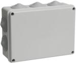 Iek Doza KM41243 pull box pentru montaj aparent 190x140x70 mm IP44 (RAL7035, 10 lead-ins) (UKO11-190-140-070-K41-44)