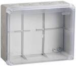Iek Doza KM41277 pull box pentru montaj aparent 240x195x165 mm IP44 (RAL7035, transparent cover, cablu Presetupa s 5 pcs. ) (UKO10-240-195-165-K51-44)