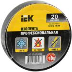 IEK Banda izolatoare 0, 18x19 mm Negru 20 m (UIZ-20-10-K02)