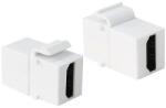 LogiLink Keystone Coupler HDMI F/F, white (NK0014)