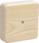 Iek KM41212-04 pull box pentru montaj aparent 75x75x20 mm pine (6 Clema s 6mm2) (UKO10-075-075-020-K34)
