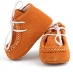 Baby Fox Botosei mocasini unisex BabyFox Portocaliu cu siret uni - FOX10312-12 (FOX10312-12_1144)