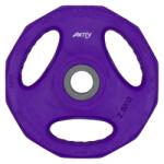 AktivSport Súlytárcsa Aktivsport 2, 5 kg lila (QRPL-115A_PURPLE_2,5 kg) - s1sport Súlytárcsa