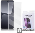 Xiaomi 13 Pro, Full Glue UV Liquid üvegfólia, 9H, 0, 3mm, Full cover, Átlátszó