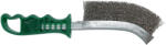 Abraboro kézi kefe zöld nyéllel 140x265 mm/0, 30 inox (1db/csomag) (900541996492)