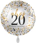 Premioloon Балон от фолио - Здравейте 20, Честит рожден ден