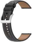  LEATHER Curea universala din piele - latime 22mm neagra