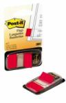 Post-it Semne de carte Post-it Index late 25, 4x43, 2 roșii
