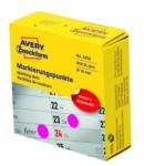Avery-Zweckform Etichete rotunde 10 mm Avery mov în dozator