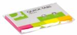 Q-CONNECT Semne de carte Q-CONNECT, hârtie, 20x50 mm, 4x50 coli