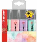 STABILO Evidențiator STABILO BOSS ORIGINAL PASTEL, set de 4