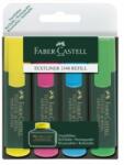 Faber-Castell Evidențiator Faber-Castell Textliner 1548 / set de 4