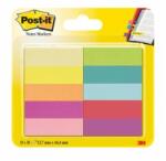 Post-it Semne de carte Post-it, 15mm x 50 mm, 50 de coli, 10 blocuri/pachet