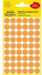 Avery Zweckform Etichete rotunde de 12 mm Avery neon portocaliu