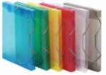 KARTON P+P Cutie de plastic cu bandă de cauciuc Carton PP transparent transparent