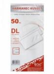 Harmanec-Kuvert Plic DL 110x220 mm autoadeziv, cu fereastră, 50 buc