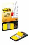 Post-it Semne de carte Post-it Index late 25, 4x43, 2 galbene