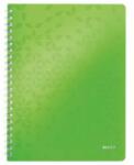 Leitz Bloc notes Leitz WOW A4 liniat verde