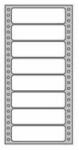 APLI Etichete de tabulare 101, 6x36mm APLI 1 rând