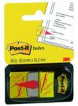 Post-it Semne de carte Post-it Index, late 25, 4x43, 2, „semnătură