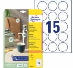 Avery-Zweckform Etichete rotunde universale Avery A4 51mm 10 coli