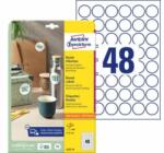 Avery-Zweckform Etichete rotunde universale Avery A4 30 mm, 10 coli