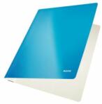 Leitz Legătură rapidă, carton laminat, A4, LEITZ „Wow, albastru