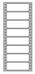 APLI Etichete pentru tabele 88, 9x36mm APLI 1 rând