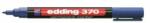 edding marker permanent albastru edding 370