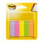 Post-it Semne de carte Post-it, 15 x 50 mm, 100 coli, 5 blocuri/pachet