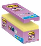 Post-it Notițe adezive Post-it Super Sticky galbene 76x76mm 16x90l