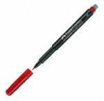 Faber-Castell Marker permanent, OHP, 0, 4 mm, FABER-CASTELL "Multimark 1523", roșu