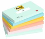 Post-it Notițe autoadezive Post-it BEACHSIDE, dimensiune 76x127 mm, 6x100 coli