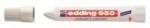 edding Marker permanent, 10 mm, vârf conic, EDDING "950", alb