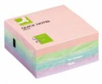 Q-CONNECT Tampon autoadeziv Q-CONNECT 76x76 mm, 400 l, pastel