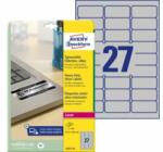 Avery-Zweckform Etichete din poliester foarte rezistente 63, 5x29, 6 mm Avery A4 argintii 20 de coli