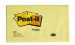 Post-it Bloc post-it 76x127 galben