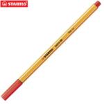STABILO Point 88 hegyű filctoll, élénkpiros