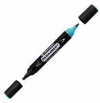 Centropen Marker cu două fețe CENTROPEN 1666 - verde