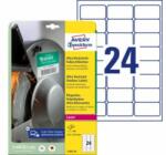 Avery-Zweckform Etichete Avery 63, 5x33, 9 mm, albe ultra durabile